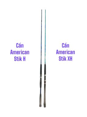 Cần câu cá AMERICAN STIK cắm gốc