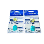 HẠT CHÌ GIỮ DÂY ASHINO – SIZE 2 & 3  Phụ kiện cố định chì – bảo vệ dây – tăng độ ổn định khi câu - Ảnh 2