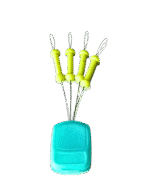 HẠT CHÌ GIỮ DÂY ASHINO – SIZE 2 & 3  Phụ kiện cố định chì – bảo vệ dây – tăng độ ổn định khi câu - Ảnh 3