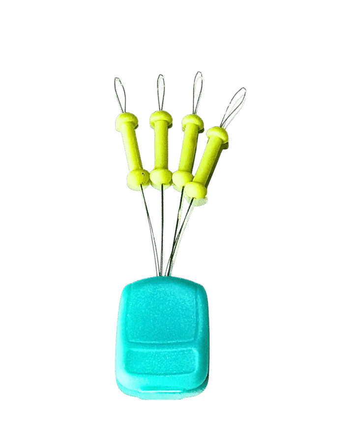 HẠT CHÌ GIỮ DÂY ASHINO – SIZE 2 & 3  Phụ kiện cố định chì – bảo vệ dây – tăng độ ổn định khi câu - Ảnh 3