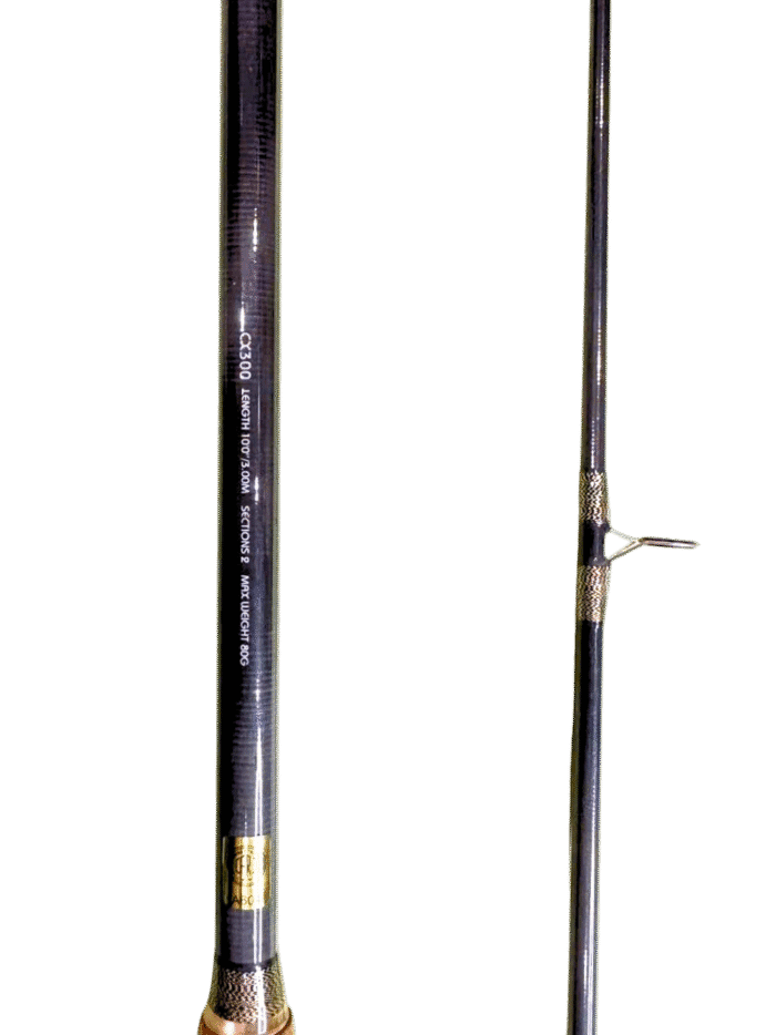 Cần câu ASHINO BLACK MAX CX300 – cần 2 khúc - cần câu Lure - Ảnh 4