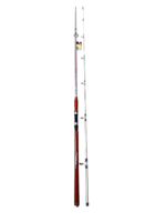 Cần Ashino Poison Glorious – Cần Máy 2 Khúc, Thiết Kế Bạc Đỏ Sang Trọng, Độ Bền Cao