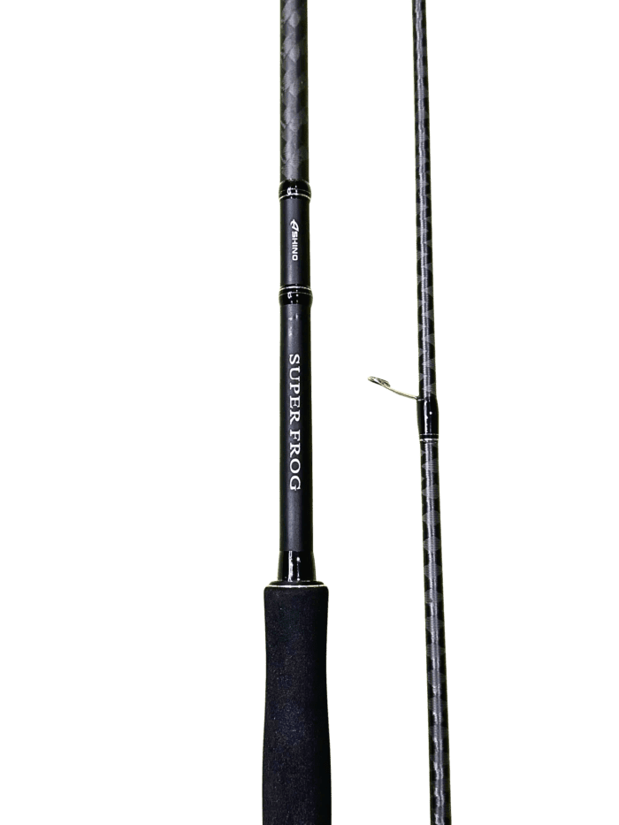 Cần Ashino SUPER FROG – thiết kế Carbon X xoắn SPIRAL, khoen FUJI bền bỉ, độ cứng M thích hợp câu lure, săn hàng, hiệu năng mạnh mẽ & độ bền cao. - Ảnh 2