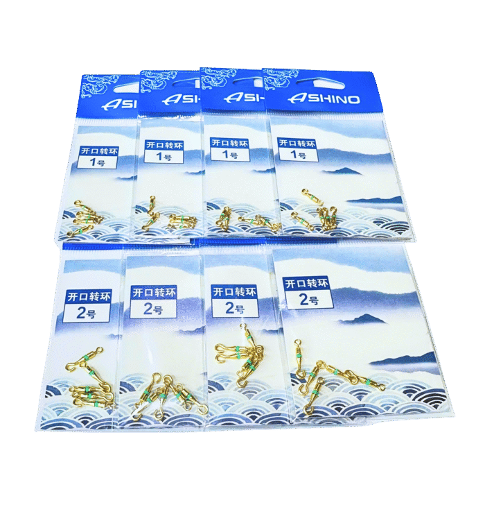 ma ní (1) Ma Ní Ashino – Khóa Xoay Mở Size 1 & 2 | Chống Xoắn Dây – Mạ Vàng Bền – Mở Nhanh Tiện Lợi - Ảnh 1