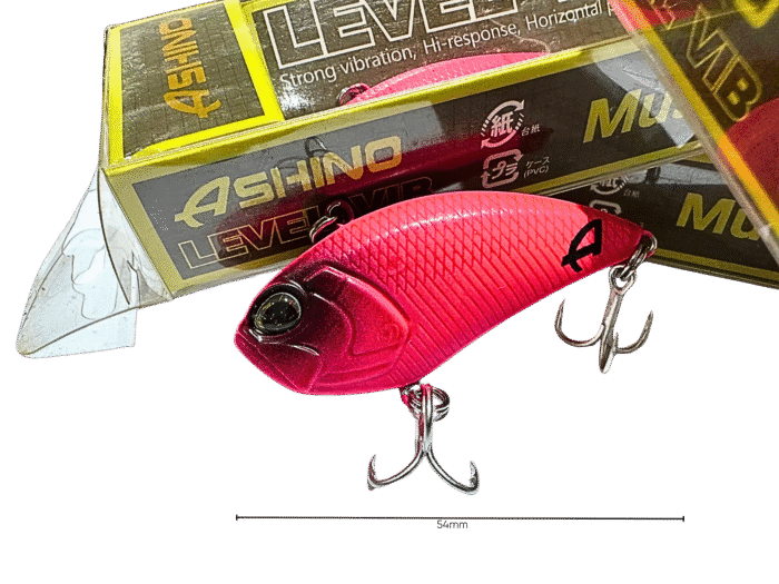 Mồi Cá Giả Kèm Lưỡi Câu ASHINO LEVEL VIB– Màu hồng  - Ảnh 2