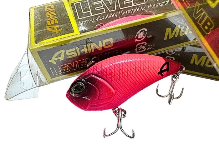 Mồi Cá Giả Kèm Lưỡi Câu ASHINO LEVEL VIB– Màu hồng  - Ảnh 3