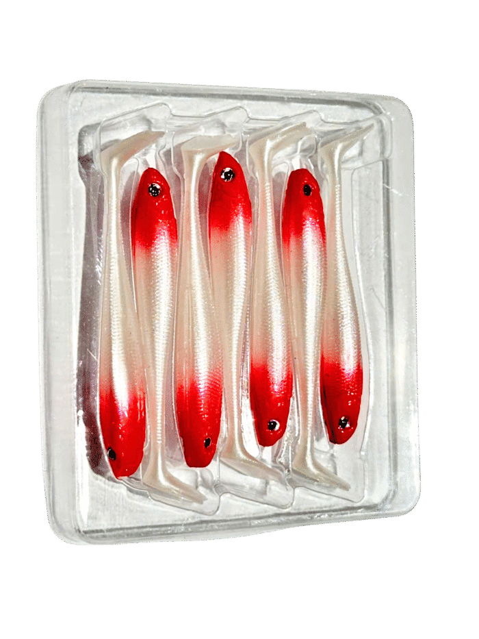 Mồi Mềm IKA - Cá đầu đỏ , không kèm lưỡi câu, chuyên dùng câu cá lóc cá chẽm và cá mú. - Ảnh 4