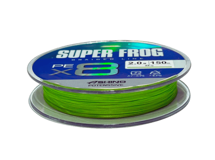 Dây PE Cá Lóc Ashino Super Frog X8 UMinh 150M – SIÊU BỀN, SIÊU MƯỢT, CHUYÊN DỤNG CHO CÂU CÁ LÓC. - Ảnh 7