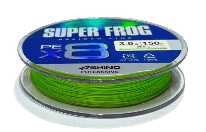 Dây PE Cá Lóc Ashino Super Frog X8 UMinh 150M – SIÊU BỀN, SIÊU MƯỢT, CHUYÊN DỤNG CHO CÂU CÁ LÓC. - Ảnh 6