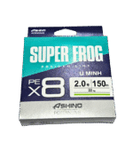 Dây PE Cá Lóc Ashino Super Frog X8 UMinh 150M – SIÊU BỀN, SIÊU MƯỢT, CHUYÊN DỤNG CHO CÂU CÁ LÓC. - Ảnh 2