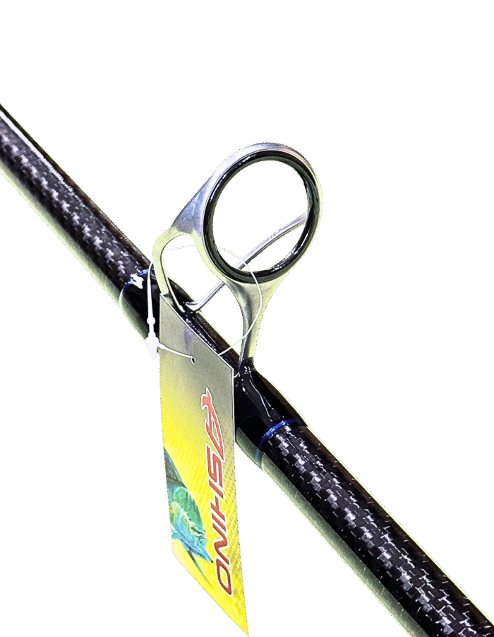 Cần câu cá tra Ashino GRAPPLER – cần 2 khúc – khoen Fuji - Ảnh 2