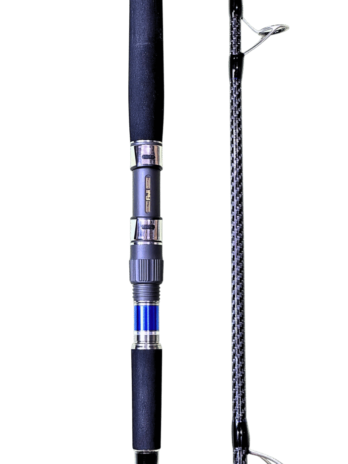 Cần câu cá tra Ashino GRAPPLER – cần 2 khúc – khoen Fuji - Ảnh 3