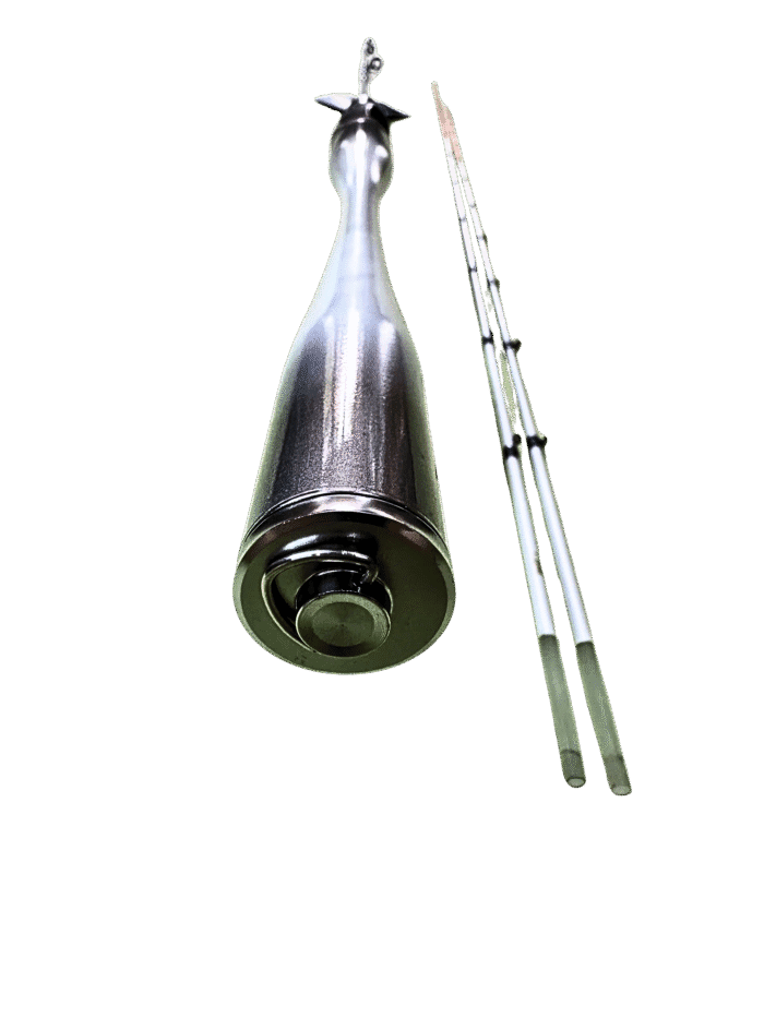 Cần Ashino IKADA LIMITED Trắng bạc – 2 Ngọn 1m5–1m6, Khoen Fuji Alconite. - Ảnh 3