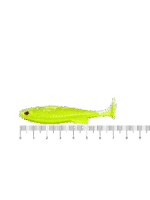 Mồi mềm IKA  cá màu vàng neon phát sáng, không kèm lưỡi câu. - Ảnh 5