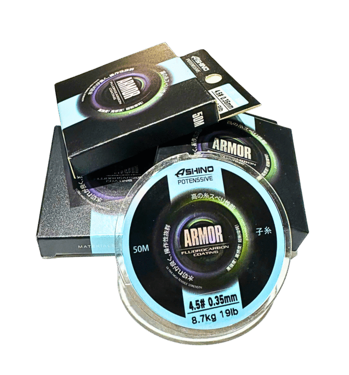dây Armor (3) DÂY THẺO ASHINO ARMOR 50M – FLUOROCARBON COATING | CHUYÊN CÂU ĐÀI – SIÊU CHÌM – SIÊU NHẠY – SIÊU BỀN - Ảnh 1