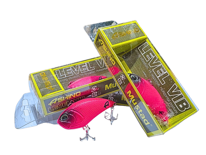 ee09ca8a-55e3-4a88-9601-cd94e272a776 Mồi Cá Giả Kèm Lưỡi Câu ASHINO LEVEL VIB– Màu hồng - Ảnh 1