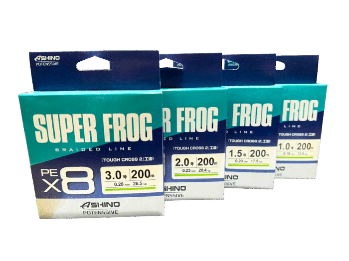 DÂY CÂU CÁ PE ASHINO X8 SUPER FROG 150M; 200M - Ảnh 5