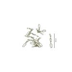 Khóa Lure Ashino Inox – Size S – Xoay Mượt – Mở Nhanh – Tải Lực Cao 28kg - Ảnh 2