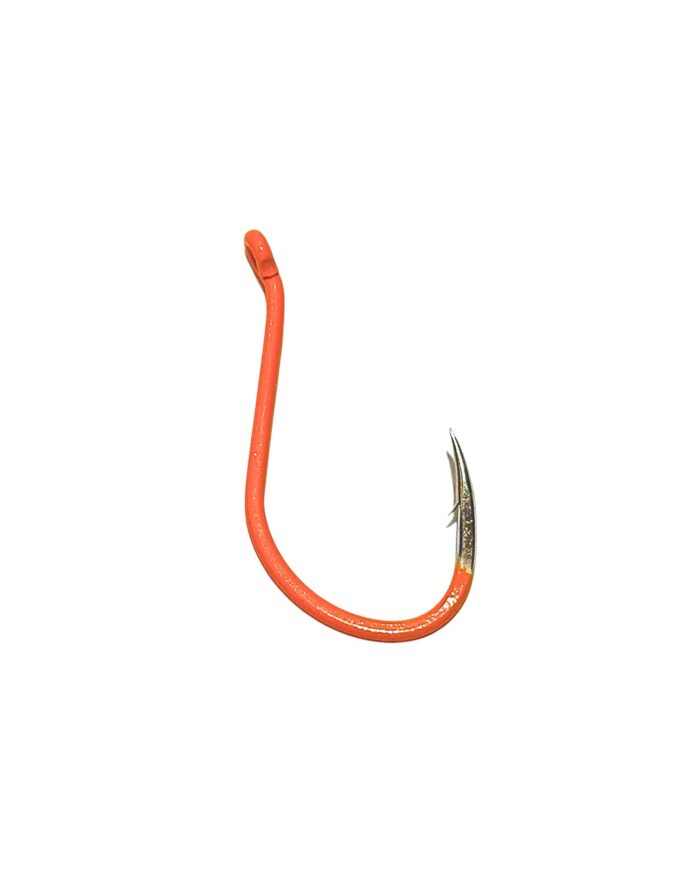 Lưỡi Câu Ashino Octopus Beak màu cam nổi bật - giữ mồi tốt, ăn cá dứt khoát, lên cá chắc tay. - Ảnh 2